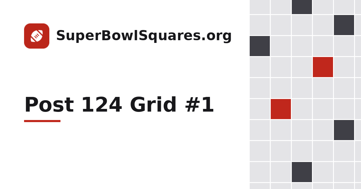 Post 124 Grid #1