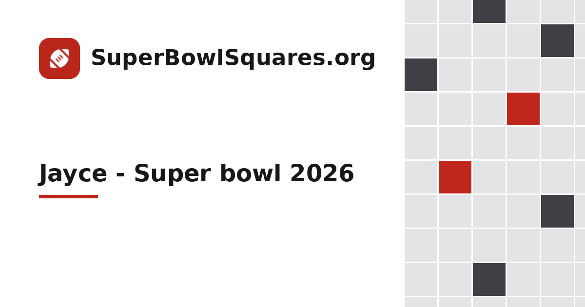 Jayce - Super bowl 2026